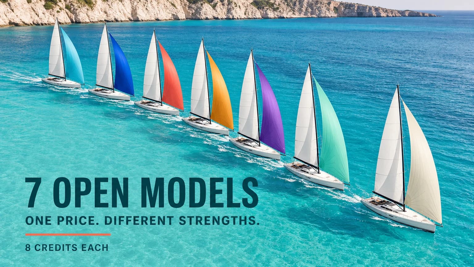 The 8-Credit Tier: Seven Open Models, One Price